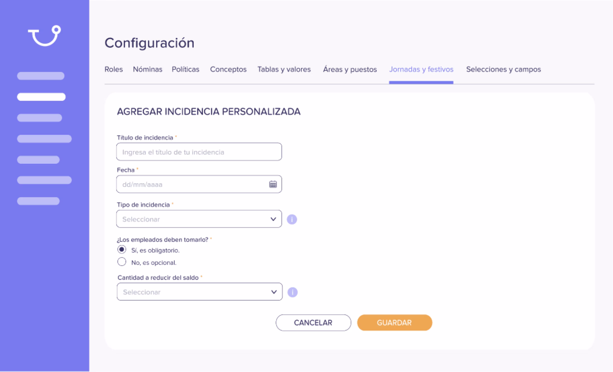 ¿Incidencias personalizadas? Te ayudamos